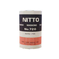 Nitto เทปย่น นิโต้เดี่ยว สำหรับงานพ่นสี อบสี ทนต่ออุณหภูมิสูง