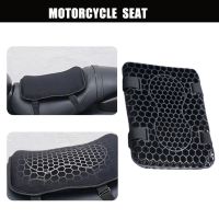 【LZ】 3D Gel Honeycomb Motorcycle Cushion Universal Comfort Damping Absorbing Pressure Motorcycle Relief Breathable Seat Cushions