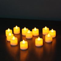 3/6Pcs Flameless LED Candle Light Battery Powered Candles Tea Lights Lamp Wedding Birthday Party Decorations Romantic Lights