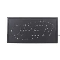 19"x10" LED Open Shop Sign Neon Display Window Hanging Light,LED Sign Illuminated Sign