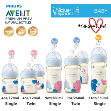 Philips Avent Natural Baby Bottle 125ml (Twin) - Philips Avent