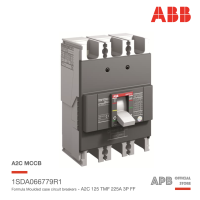 ABB เบรกเกอร์ MCCB Formula A2C 250 TMF 3P 225A 25kA