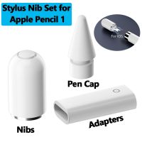 【lz】♧●  Tampa de substituição magnética para Apple Stylus Nib Sets adaptador de carregamento acessórios embutidos Smart Chip 1 3pcs por conjunto