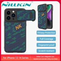 Nillkin เคส เคสโทรศัพท์ Apple iPhone 14 Pro Max Plus Case Striker S MagSafe Back Cover with Upgraded Slide Camera Lens Protection