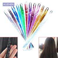 120Strands/set Glitter Tinsel Secoration Synthetic Extension