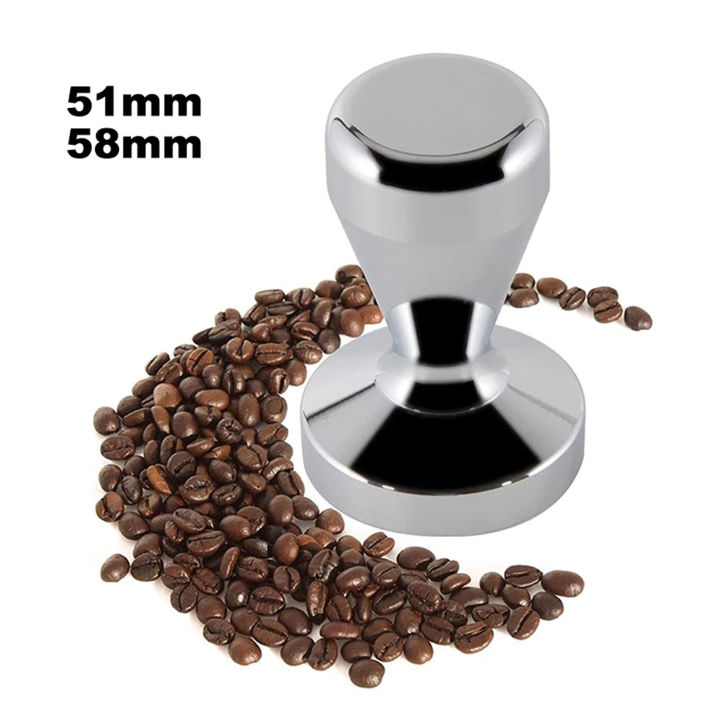 เเทมเปอร์กดกาแฟ-เเทมเปอร์มาการอง-ที่กดกาแฟ-ที่อัดกาแฟเครื่องชงกาแฟสด-แบบสแตนเลส-ขนาด51-58mm