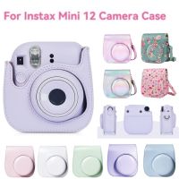 สำหรับ Instax Mini 12เคสป้องกันกล้องหนัง PU อ่อนนุ่มกระเป๋าสำหรับกระเป๋าเดินทางฟิล์ม Fujifilm พร้อม Tali Bahu