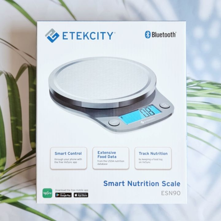 Etekcity Smart Food Nutrition Scale, Digital Grams and Ounces for
