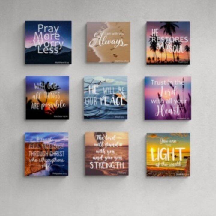 Bible Verse Quotes Ref Magnet Art Motivational Refrigerator Magnet ...