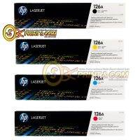 HP126A / CE310 /1/2/3 TONER CARTRIDGE 4 COLOUR * ORIGINAL HP : CP1025 / CP1025NW