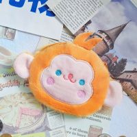 ♛►▪ Cute Mini Animal Monkey Shape Wallet Coin Purse Plush Coin Wallet Girls Lipstick Storage Bag Headphone Bag Children Small Wallet