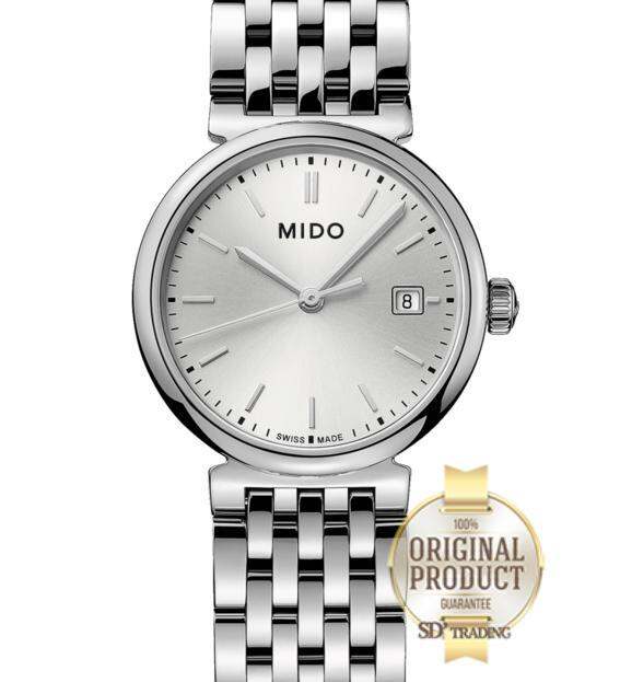 mido-dorada-quartz-ladies-watch-25mm-รุ่น-m033-210-11-031-00-สีเงิน