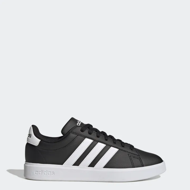 adidas TENNIS Grand Court Cloudfoam Lifestyle Court Comfort Shoes Men Black  GW9196 | Lazada PH