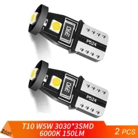 (Premium car)2ชิ้นภายในรถหลอดไฟ W5W T10 LED 3030 3SMD Canbus ข้อผิดพลาดฟรี12โวลต์194 168แผนที่โดมไฟที่จอดรถแสงสัญญาณอัตโนมัติโคมไฟ