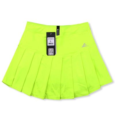 ELU New Sports Badminton Skirt Quick Dry Breathable Shorts Skirt Pleated Tennis Skort With Pocket Solid Color Girl Fitness Skirts