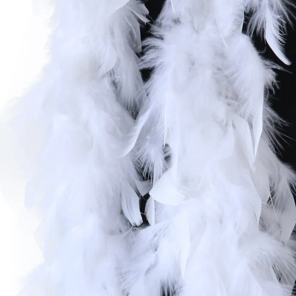 Fluffy Blue Large Ostrich Feather Boa Decoration for Party Wedding Clothes  Sewing Mini Dress Shawl Crafts Soft Plumes Accessory