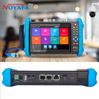 NOYAFA เครื่องทดสอบหน้าจอสัมผัส4K 1080P 5 In 1,เครื่องทดสอบ IPC เอเฮชดีทีวีไอ CVI แบบมือถือเครื่องทดสอบ CCTV อเนกประสงค์ NF-IPC716-9800ADHS อัพเกรดกล้อง IP บวกกับไวไฟชาร์จเร็วกล้องทดสอบ