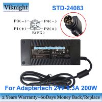 STD-24083แท้24V 8.3A อะแดปเตอร์ AC 200W สำหรับอะแดปเตอร์เทค STD-2483แหล่งจ่ายไฟรอบที่มีการรับประกัน4Pin สองปี