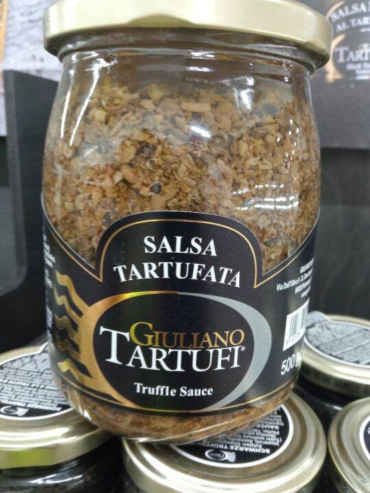 ซอสทรัฟเฟิล Giuliano Tartufi Black Truffle Sauce (Salsa Tartufata