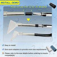 Extractor Hand Wand พร้อมหัวใสสำหรับการทำความสะอาดเบาะและพรม,รถ Detailing Vacuum Wand สำหรับเครื่องสกัดแบบพกพา A