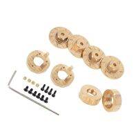 8Pcs Brass Wheel 7mm Hex Adapter Counterweight Steering Knuckle for MINI-Z 1/18 1/24 RC Car Upgrades Parts