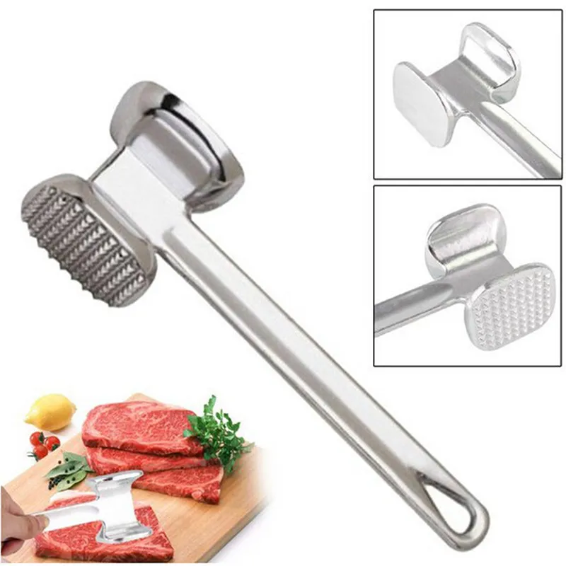 FT-Two Sides Meat Hammer Mallet Beef Tenderizer Steak Beater Kitchen  Cooking Tool | Lazada PH