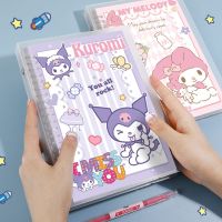 A5 Kawaii Sanrio Notebook Cute Kuromi My Melody Cinnamoroll Cartoon Removable Loose Leaf Notebook Stationery for Girls Gift