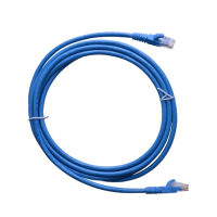 484.สายแลน สายพ่วง CAT 5E RJ45 LINK รุ่น US-5010LZ-4 ขนาด 3 เมตร สีฟ้า