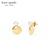 KATE SPADE NEW YORK REEF TREASURE SHELL STUDS KD022 ต่างหู