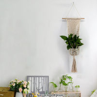 Tapestry Wall Hanging Net Bag Knitting Bohemian Macrame Hanger Bedroom Rope Flowerpot Basket Handmade Home Decor Pocket