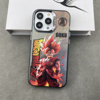 anime Comic characters electroplating hot silver Phone Case For iPhone 15 Pro Max 14 ProMax 13 12 12Pro 11 Shockproof Phone soft border hard case Mobile phone protective case black