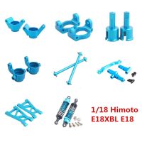 Himoto ของเล่นรถสปิโน E18 E18XBL 1/2อะไหล่อัพเกรดอลูมิเนียมทางวิบากไฟฟ้าสำหรับ1/18รถบรรทุกเปิดประทุนรีโมทคอนโทรล