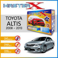 ผ้าคลุมรถ TOYOTA ALTIS 2008-2013 ตรงรุ่น กล่อง MASTER-X ผ้า HI-PVC อย่างดีหนาพิเศษ ป้องกันแดด ป้องกันฝน ป้องกันฝุ่น