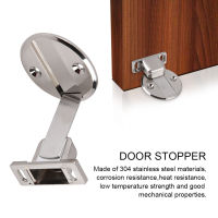 Magnetic Door Stopper Invisible Door Stop With Screws Zinc Alloy Door Catch Floor Mounted Home Heavy Duty Door