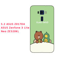 เคสนิ่มสำหรับ ASUS Z017DA/Zenfone 3 Lite/ Neo ZE520KL/Z01MD (ZD552KL)/ X00LD/ZD553KL/Z012D/ZenFone3 (ZE552KL)/Z010D/ Z01HDA/ZE553KL ซิลิโคน