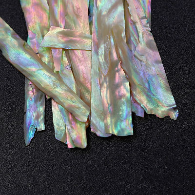 💖【Lowest price】MH เล็บหอยเป๋าฮื้อเปลือกเล็บสติกเกอร์ Glitter เลื่อม Fragment 3D gradient