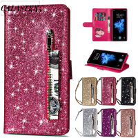 Bling Glitter Case For 13 12 11Pro Max XR XS Leather Wallet Phone Flip Wallet Leather Cover For 7 8 6 6s Plus Capa