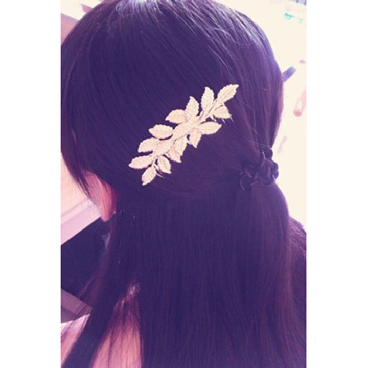 women-girls-new-jewelry-hair-comb-hair-accessories-leaf-hair-clip
