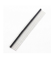 1x40 Pin 2.54mm Single Row Male 17mm Long