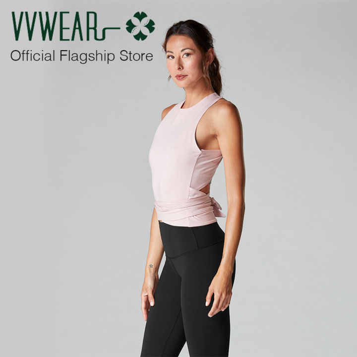 tavi-noir-แทวี-นัวร์-wrap-around-tank-เสื้้อแขนกุดออกกำลังกาย