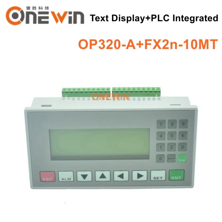 ๑-op320-a-text-display-plc-all-in-one-with-programmable-controller-integrated-fx2n-10mt