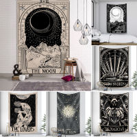 Night Moon Tarot wall tapestry Mandala tapestry home decoration tapestry psychedelic hippies free delivery wall hanging