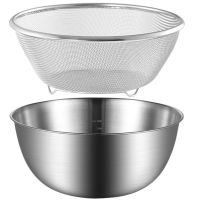 【CC】✵❉  Drain Basket Strainer Counter Fruit Countertop Mixing Bowl Veggie Washer Washable Hamper