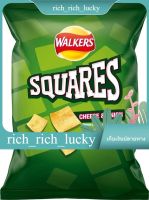 Squares Cheese &amp; Onion Walkers 27.5 G.