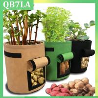 7 Gallon Plant Grow Bags Potato Pot Greenhouse Vegetable Moisturizing Vertical Garden Bag Tools QB7LA Shop