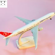 Mô Hình Máy Bay Kim Loại 20cm Cao Cấp Turkish Airlines Tỉ Lệ Chuẩn Đẹp Mô