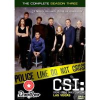 [ปก+แผ่นสกรีน]CSI LAS VEGAS SEASON 3 ไขคดีปริศนาเวกัส ปี 3 [พากย์ไทย/อังกฤษ ซับไทย/อังกฤษ] DVD 6 แผ่น