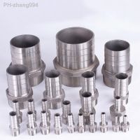 1/8 quot; 1/4 quot; 3/8 quot; 1/2 quot; -1.5 quot; BSP Male Thread 6-32mm Hose barb SS304 Stainless Steel Plumbing Fitting Pipe Connector Home Garden