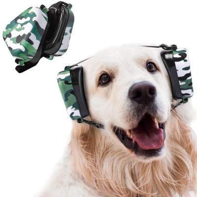ที่ปิดหูลดเสียงรบกวนสุนัขปรับสายรัดยางยืดที่อุดหูการได้ยินที่สวมใส่สำหรับ L1l0ดอกไม้ไฟฟ้าร้อง