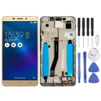 (PANG TECH)หน้าจอ LCD ของ OEM สำหรับ Asus ZenFone 3 Laser ZC551KL Z01BDC Digitizer ประกอบครบชุดพร้อมกรอบ £ ทอง)